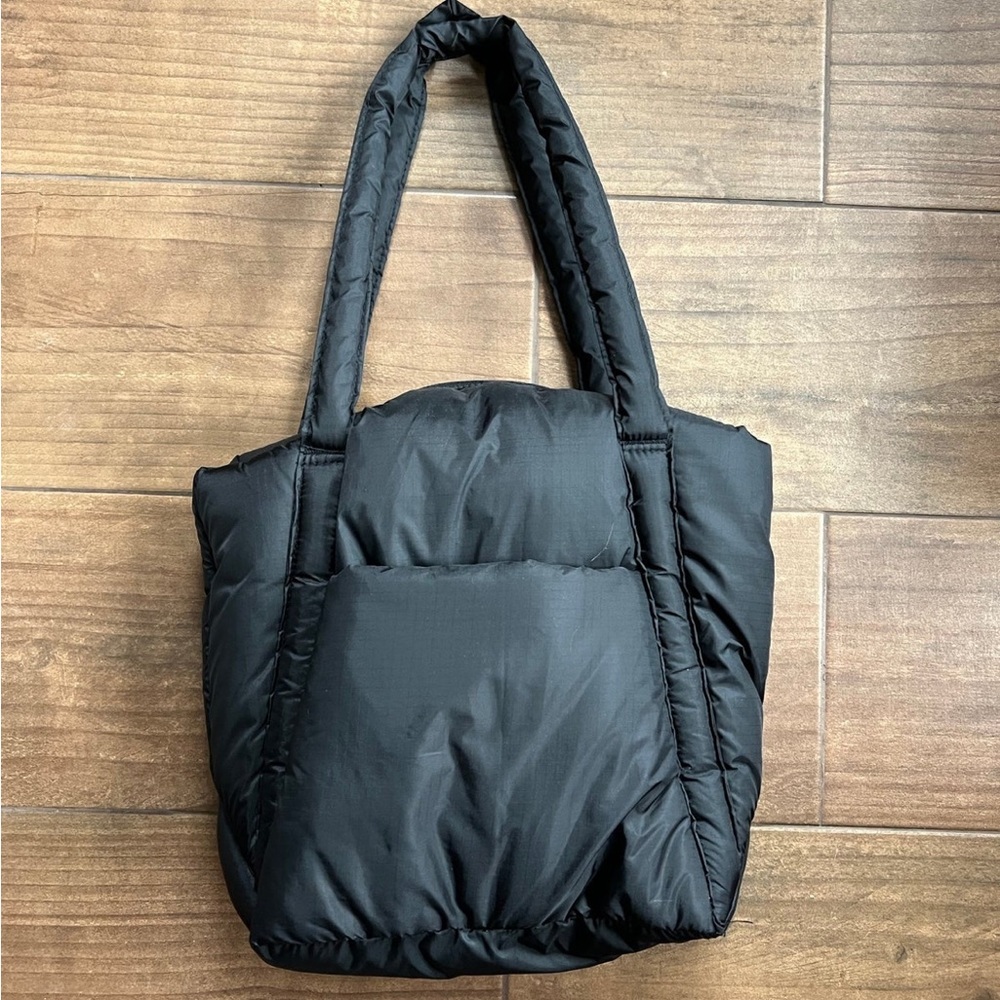 Black Baggu Puffy Tote